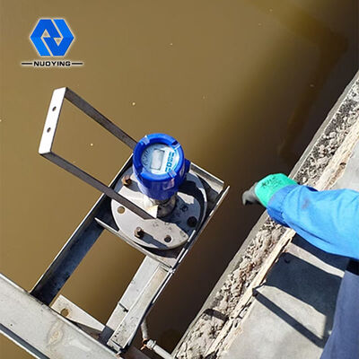 良い価格 80GHzレーダーレベル トランスミッター 大型タンクと小さなタンクに適した 4-20mA /HART/RS485/Modbus信号出力 オンライン