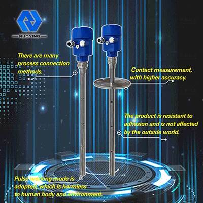 良い価格 NYRD704 1.8GHzレーダーレベルメーター 4-20mA 6mレーダー液体レベルセンサー IP67付きスラムリ貯蔵タンクとセメントシロ オンライン