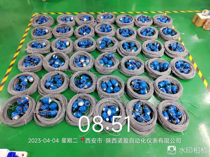 Bluetooth NYRD-901 インダストリアル 80GHz ラダーレベルトランスミッター 4-20mA 液体アルミ糸の出力 設置 1