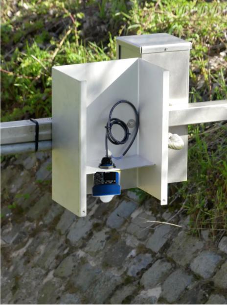 Bluetooth NYRD-901 インダストリアル 80GHz ラダーレベルトランスミッター 4-20mA 液体アルミ糸の出力 設置 2