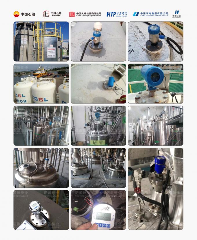 工業用高精度 26Ghz ラダースレベル測定計 4...20mA液体レベルセンサー 3