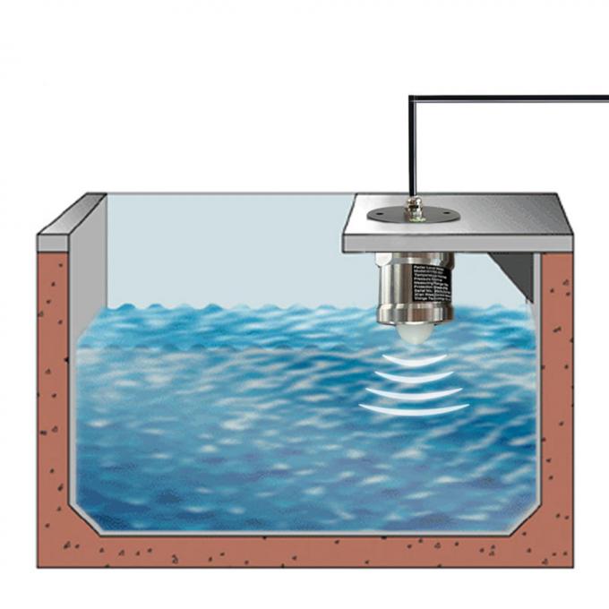 80GHzレーダーレベルセンサー ミリメートル波技術 RS485 水面レーダーレベルセンサー 送信機測定 2