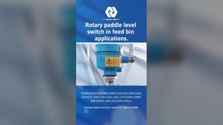 ロータリーパドルレベルスイッチの用途